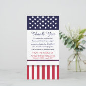 Le drapeau de Merci de sympathie de police (Debout devant)