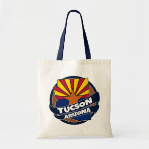 Le drapeau de Tucson Arizona a éclaté sac fourre-t