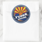 Le drapeau de Yuma Arizona éclate les autocollants (Sac)
