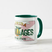 Le drapeau des Villages Floride tasse (Devant droit)