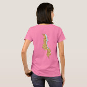 Le drapeau du Malawi et la carte T-shirt (Dos entier)