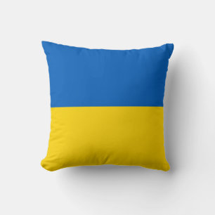 Le drapeau ukrainien sur le Coussin américain MoJo