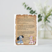 Le Duel par Eugene Field carte postale (Debout devant)