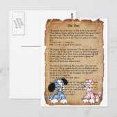 Le Duel par Eugene Field carte postale (Devant / Derrière)