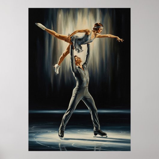 LE DUO GLACÉ (het ijzige duo) Poster (Voorkant)