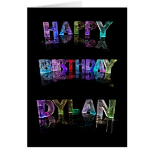 Le Dylan nommé dans 3D s'allume (la photographie)