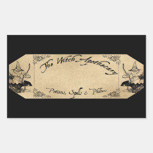 LE ÉTIQUETTE APOTHÉCAIRE DES TÉMOINS