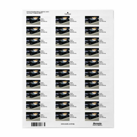 LE ÉTIQUETTE DE L'ANCIEN JOUR (Feuille entière)