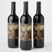 Le Étiquette de vin Dancing Couple Painting (Bouteilles)