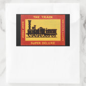 Le Étiquette du train Vintage Match (Sac)