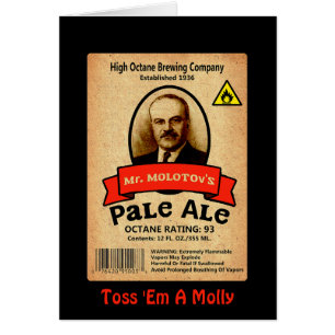 Le Étiquette Pale Ale de M. Molotov