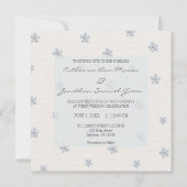 Le Faire-part de mariage de charme de l'ancien mon (Dos)