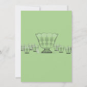 Le Faire-part de mariage de la lettre noire du mar (Dos)