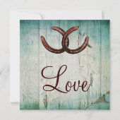 Le Faire-part de mariage de style champêtre des fe (Dos)