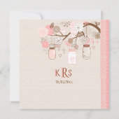 Le faire-part de mariage rêveur de l'été (Dos)