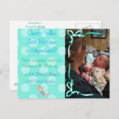 Le Faire-part des droits de marque de grand-mère (Devant / Derrière)