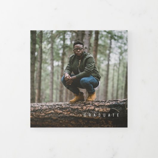 Le Faire-part triplé Décontracté (Protection)