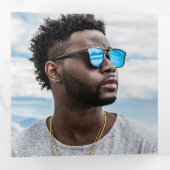 Le Faire-part triplé Décontracté (Intérieur en premier)