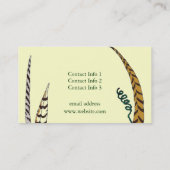 Le faisan unique fait varier le pas des cartes de (Dos)