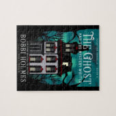 Le fantôme et le puzzle de couverture de livre (Horizontal)