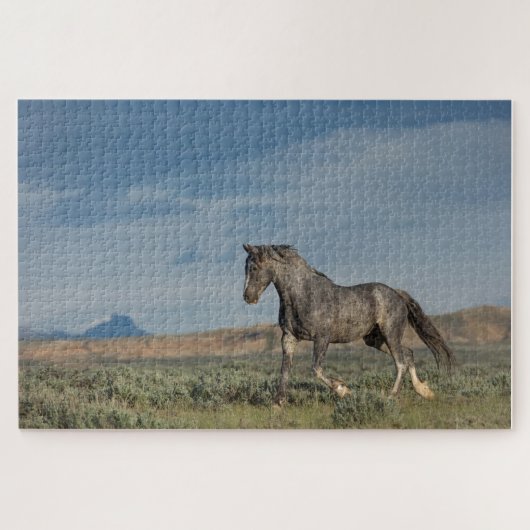 "Le fantôme gris" Jigsaw Puzzle (Horizontal)