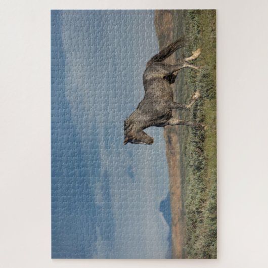 "Le fantôme gris" Jigsaw Puzzle (Vertical)