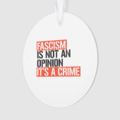 Le fascisme n'est pas une opinion (devant)