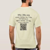 Le Fat vegan Chef promotion t-shirt eng y esp (Dos)