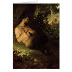 Le faune et nymphe, 1868