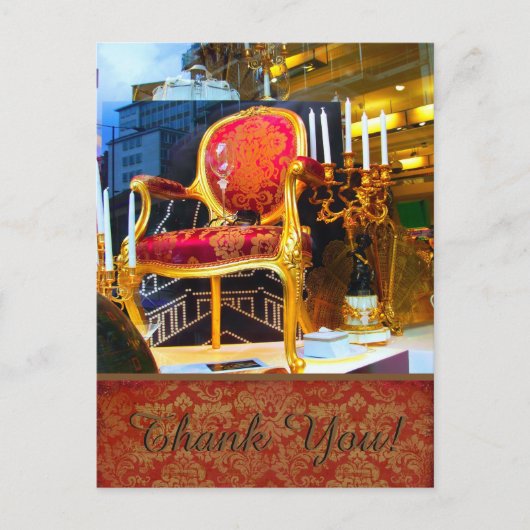 Le Fauteuil - Cartes postales / Invitations / RSVP (Devant)