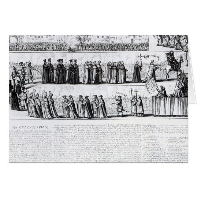 Le Faux cortège solennel (Devant horizontal)