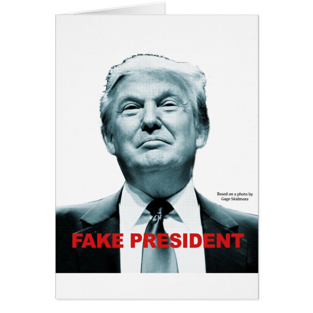 Le faux président (Trump) (Devant)