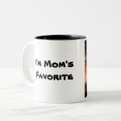 Le favori de la maman - tasse de fille (Devant gauche)