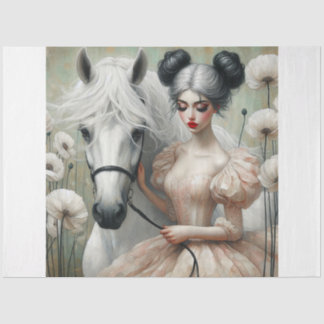 Le Femme, Arabian Mare, "A Dream Fulfilled" Tissuepapier