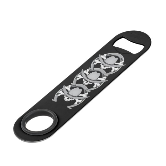 Le fer à cheval du Cowboy (Devant angulaire)