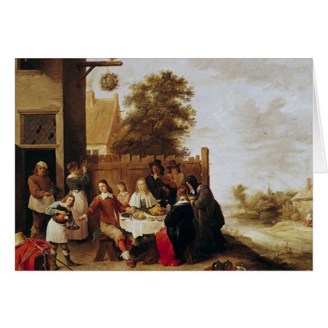 Le festin du fils prodigue, 1644 (Devant horizontal)