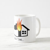 Le feu classent la tasse (Devant droit)