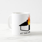 Le feu classent la tasse (Devant gauche)