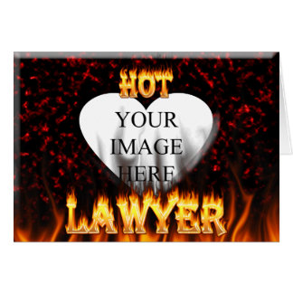 Le feu d'avocat et marbre chauds de rouge de