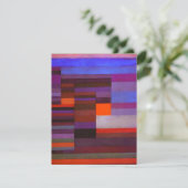 Le feu de Paul Klee dans les invitations du soir (Debout devant)