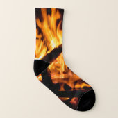 Le feu épique flambe des chaussettes de photo (Droite extérieur)