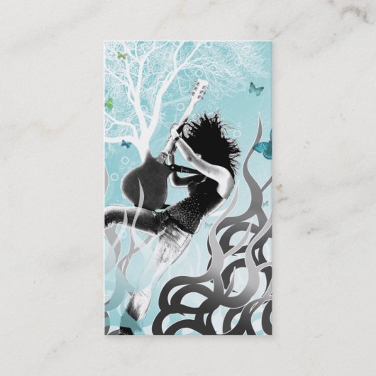 Le feu noir - carte de visite (Devant)