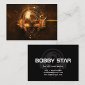 Le feu professionnel éclatant le carte de visite (Devant / Derrière)