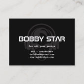 Le feu professionnel éclatant le carte de visite (Dos)