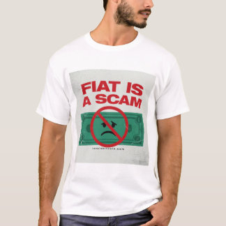 LE FIAT EST UNE ARNAQUE - T-Shirt pour hommes Bitc