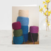 Le fil trés haut durcit la carte (Fleur jaune)