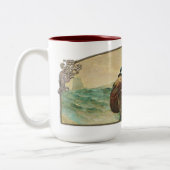 Le filet d'harengs - 15oz en céramique. Tasse (Gauche)