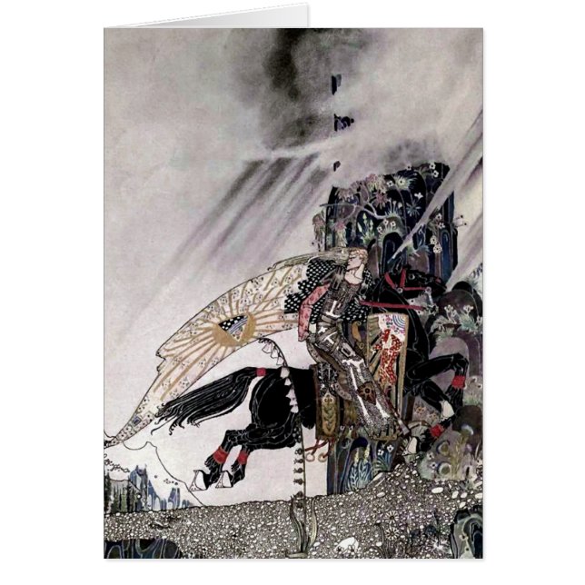 Le fils de la veuve par la carte de Kay Nielsen (Devant)