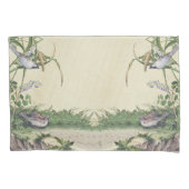 Le fleur sauvage asiatique fleurit la taie (devant)