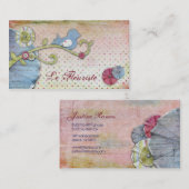 Le Fleuriste Carte de visite (Devant / Derrière)